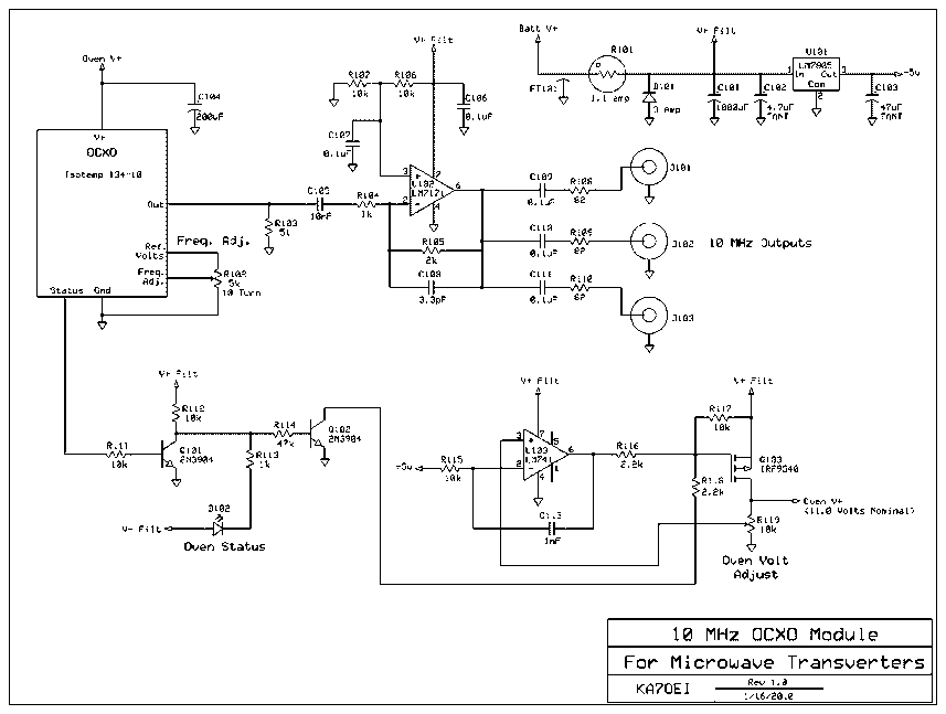 Кварцевый генератор ocxo